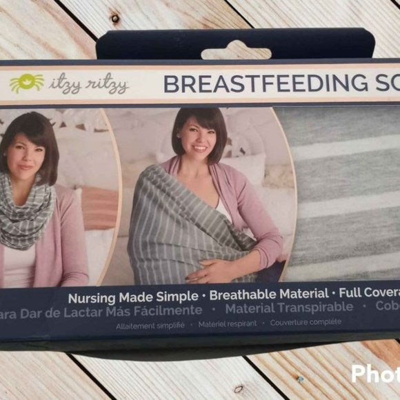 Itzy Ritzy Accessories New Breastfeeding Cover Scarf Itzy Ritzy Infinity Scarf Poshmark